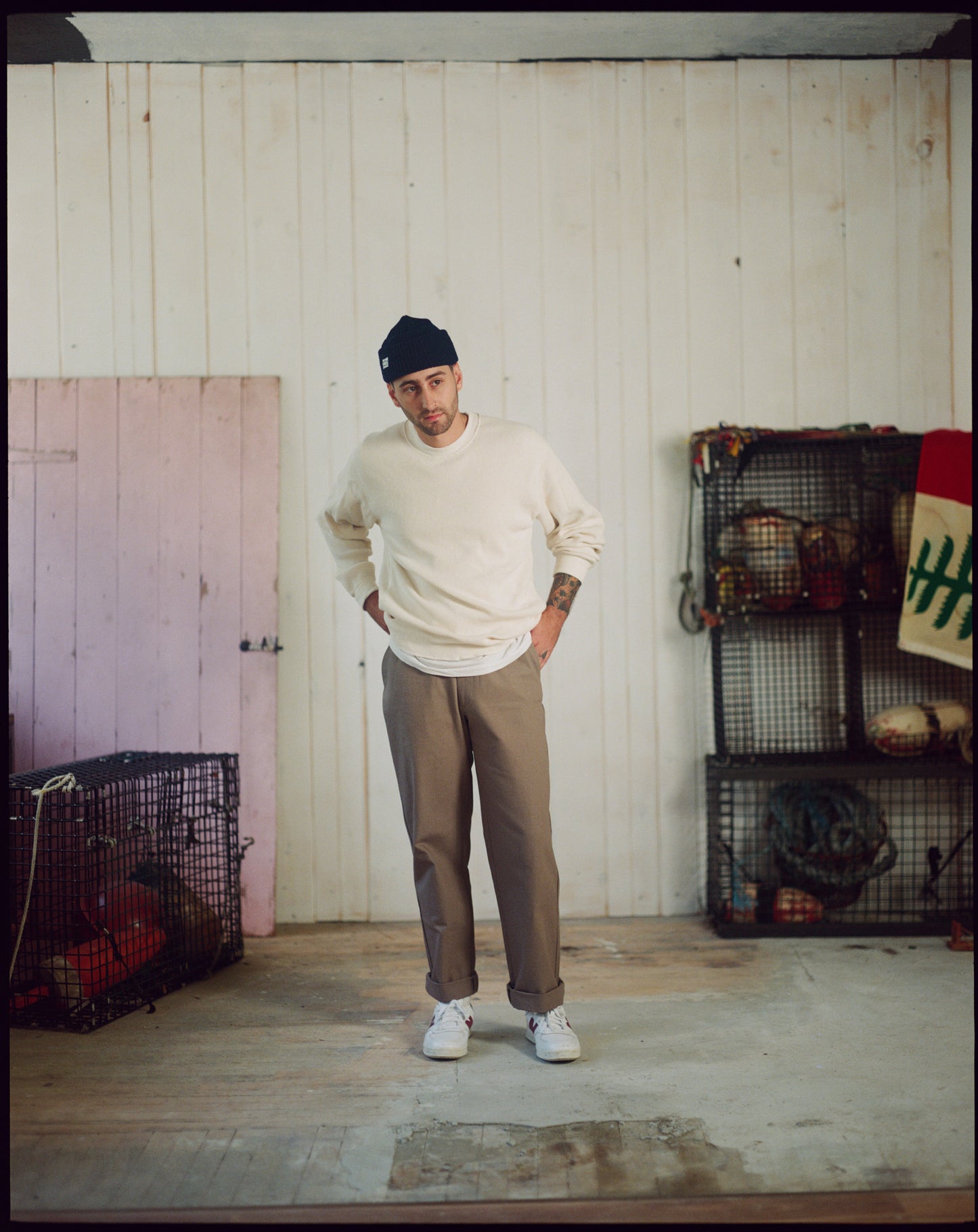 The Haven Pant in Taupe