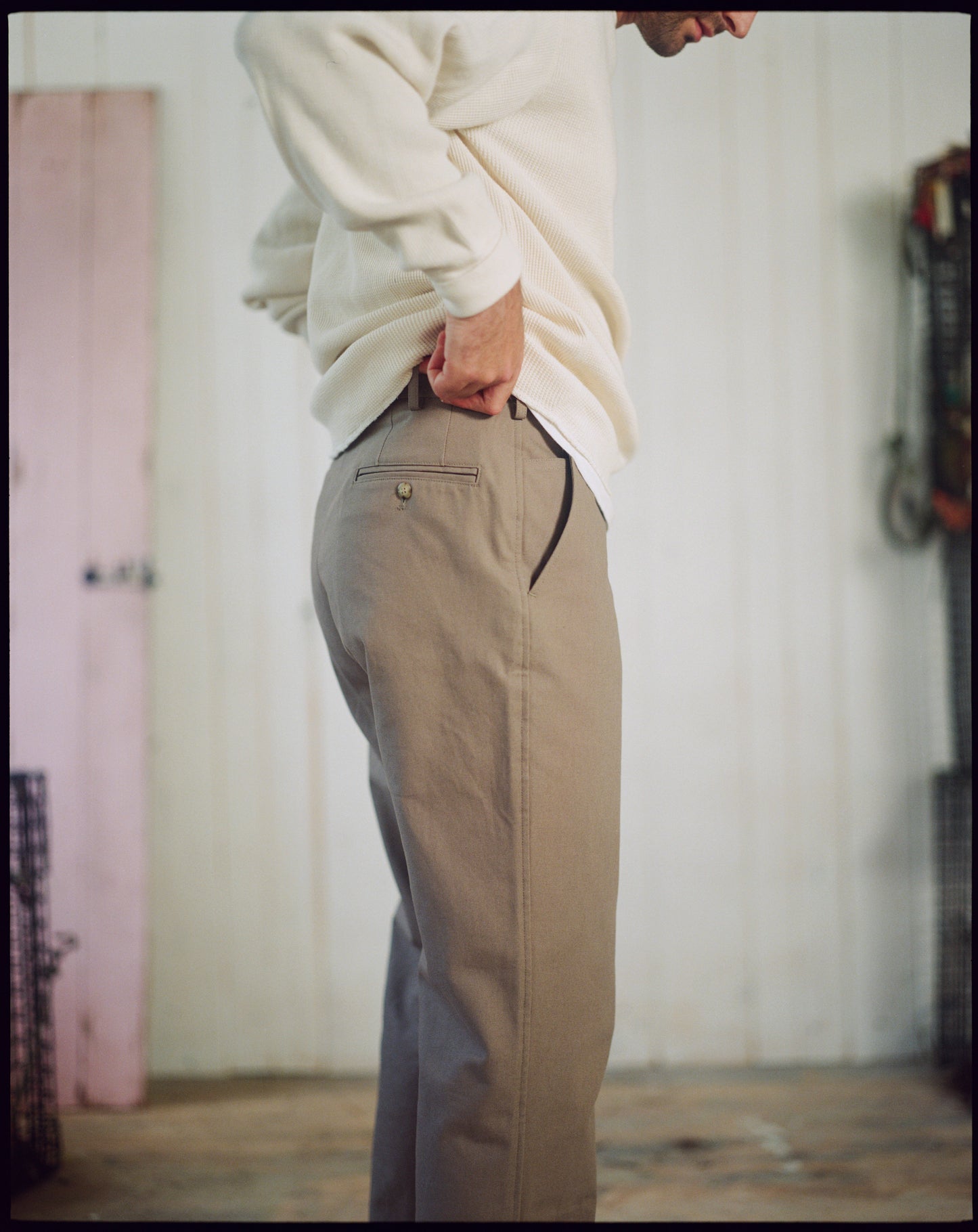 The Haven Pant in Taupe