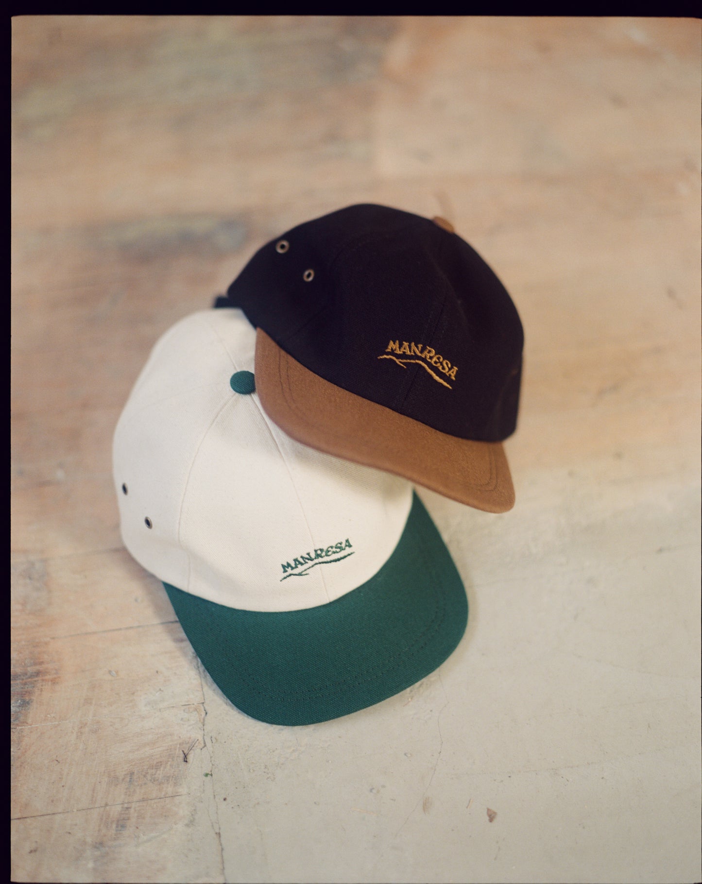 The Nor'easter Cap in Black/Carmel