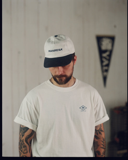 The Copperplate Cap in Navy