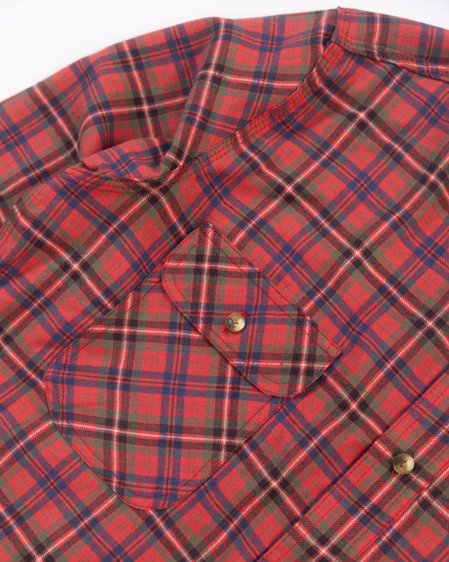 The Roebuck Shirt in Rose Tartan