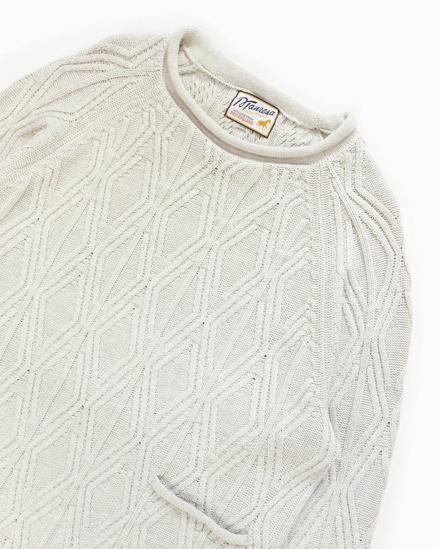 The Oysterman Sweater in Natural