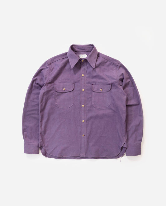The Roebuck Shirt in Lilac Chamois