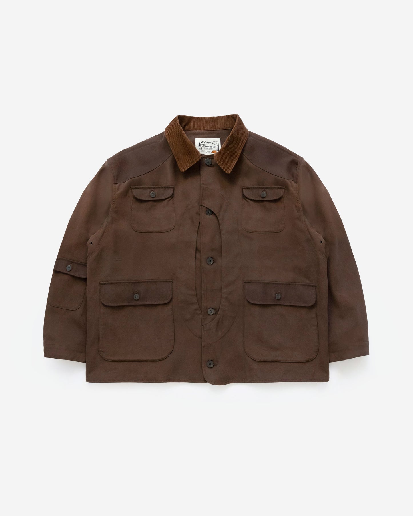 The Yates Coat in Brown