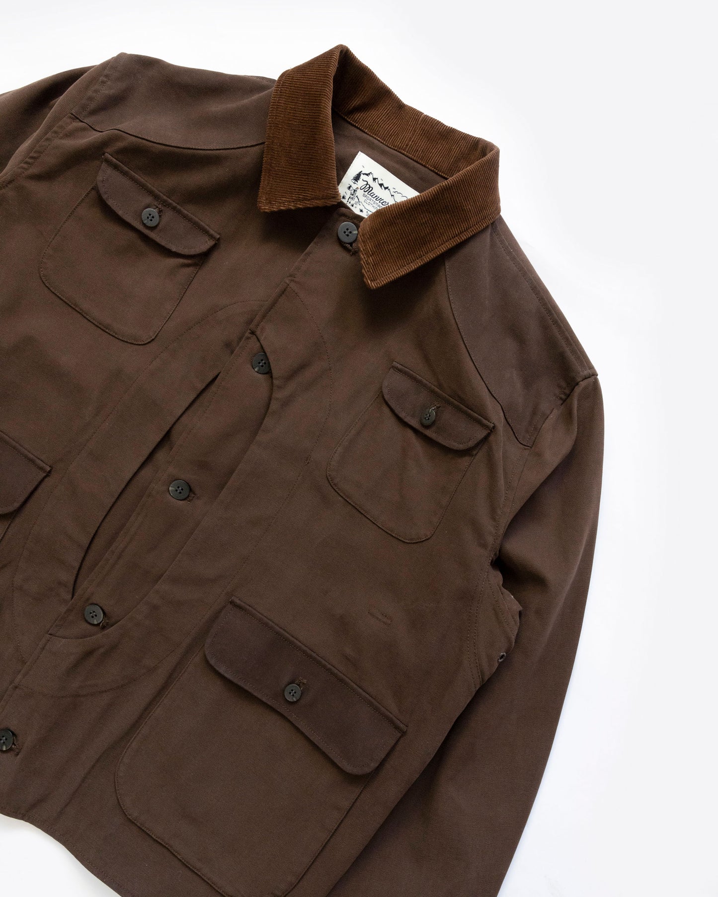 The Yates Coat in Brown