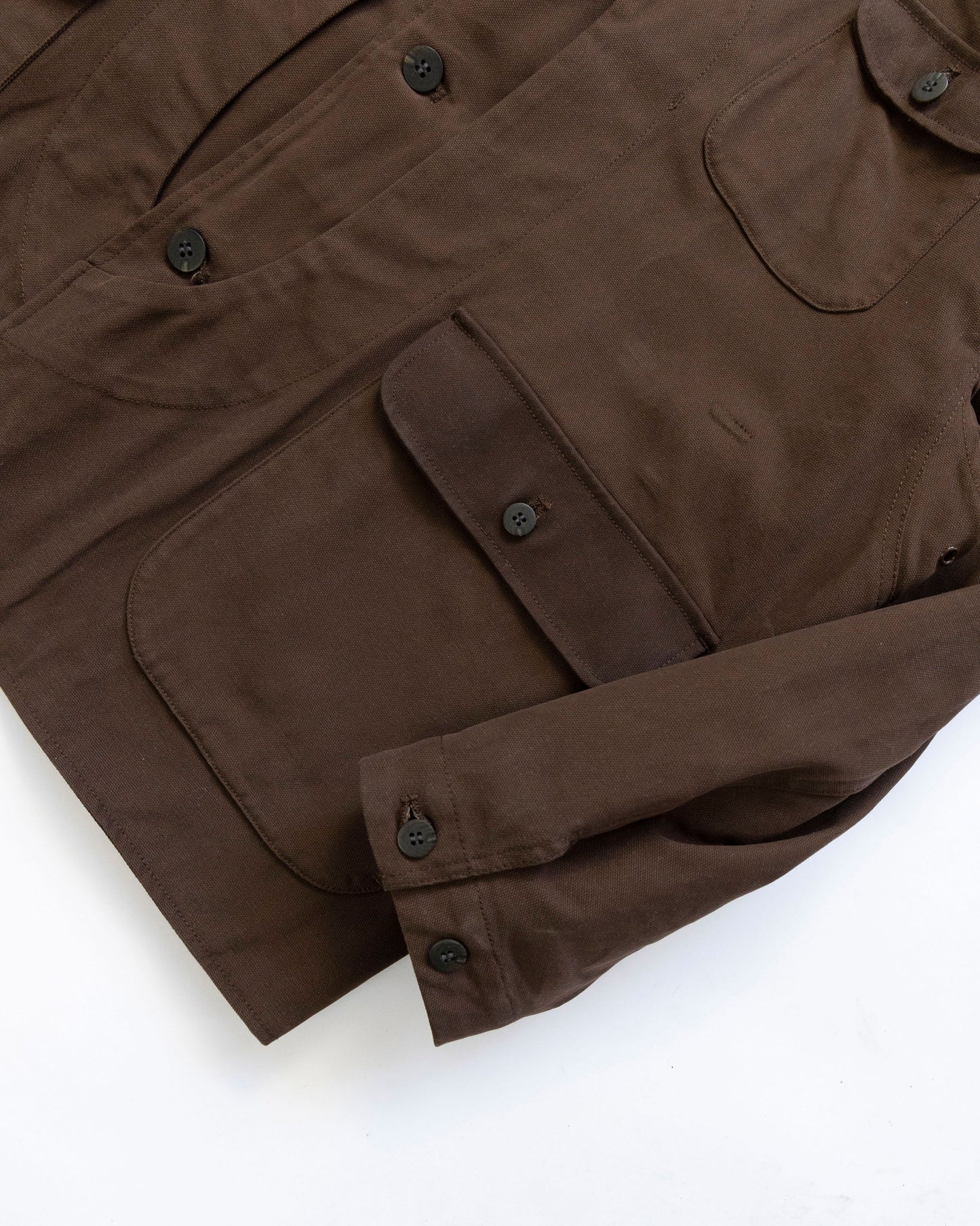 The Yates Coat in Brown