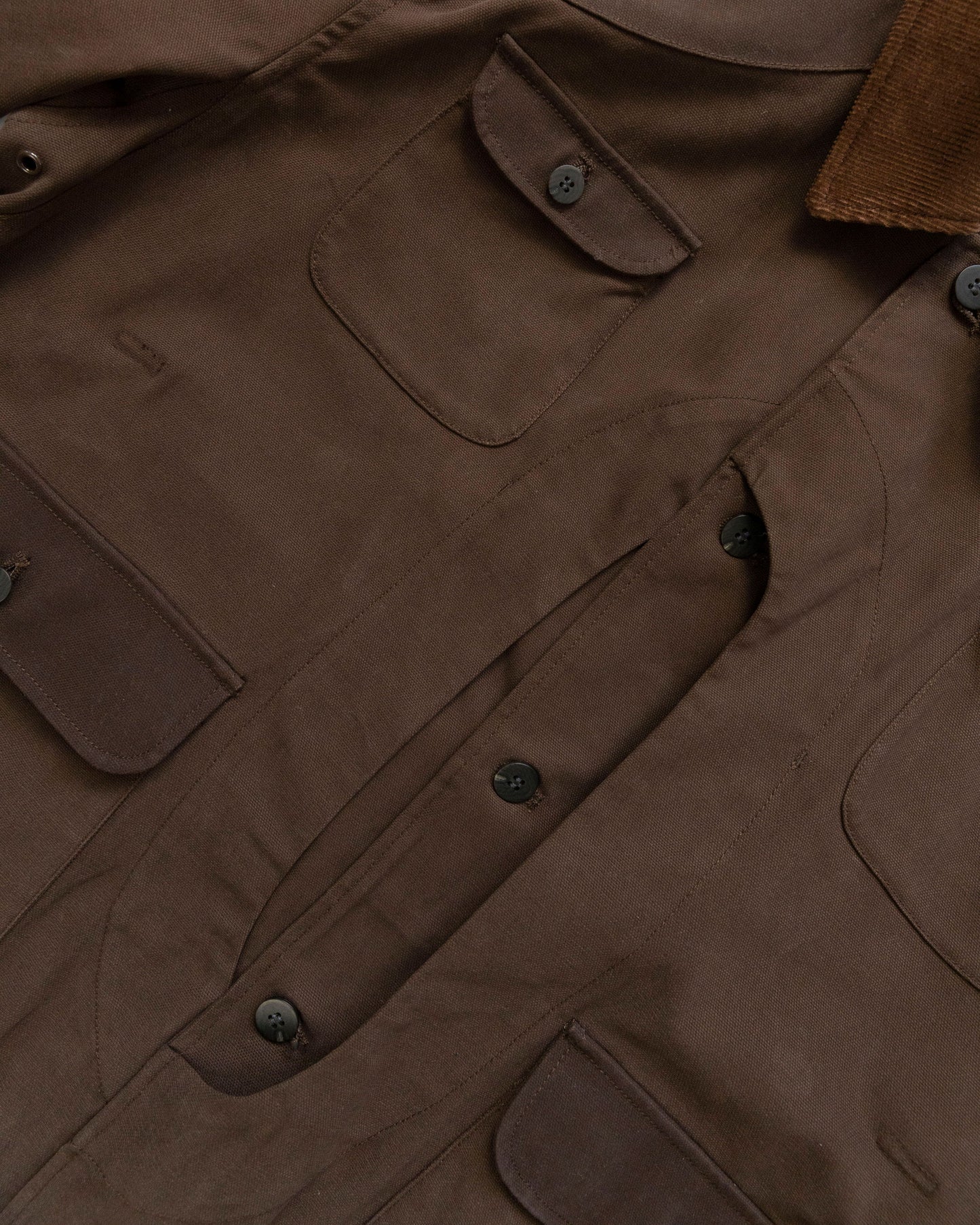 The Yates Coat in Brown