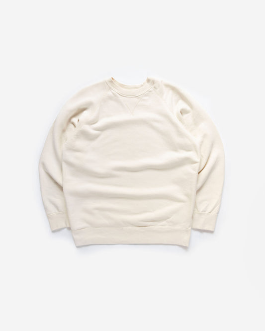 The Raglan Crewneck in Creme