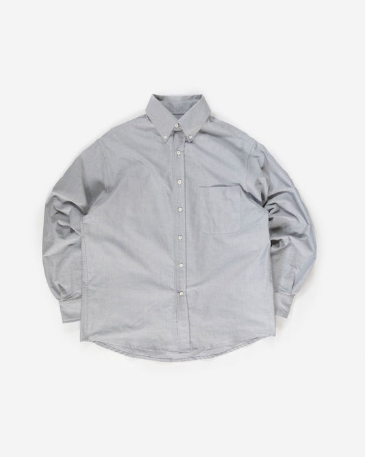 The Yale Cloth Button Down in Black Warp