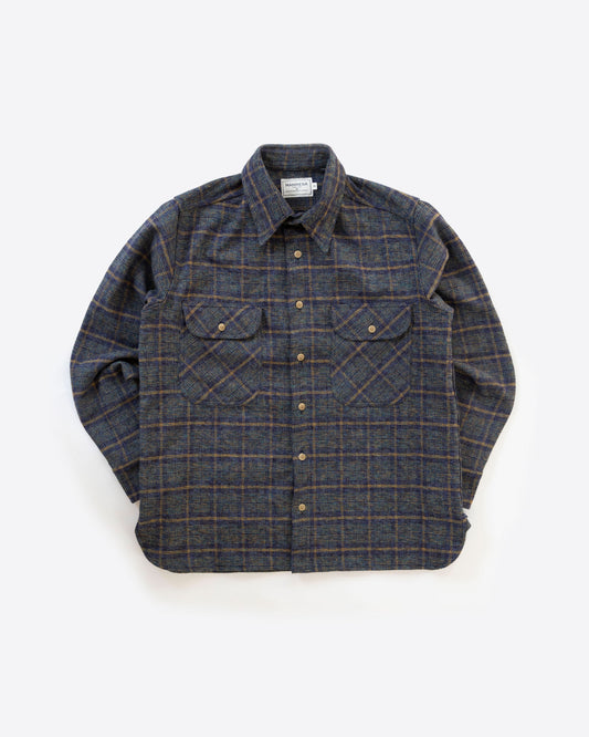 The Flannel Herc Shirt in Deep Night