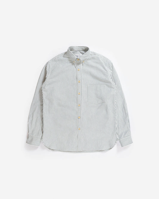 The Yale Shirt in Forest Stripe