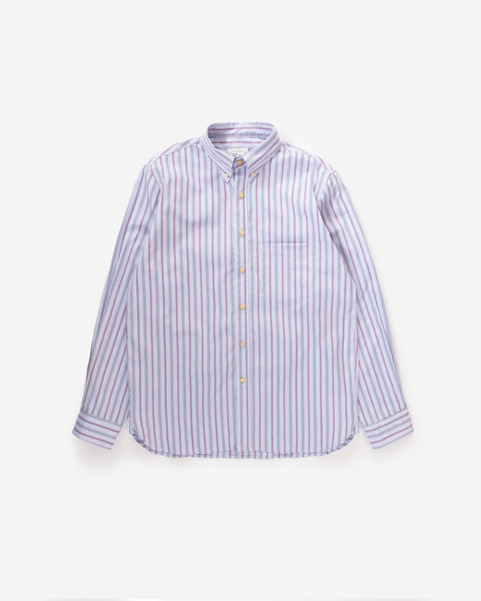 The Yale Shirt in Berry Multi Pinpoint