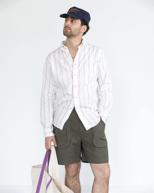 The Yale Shirt in Pink Multi Pinpoint