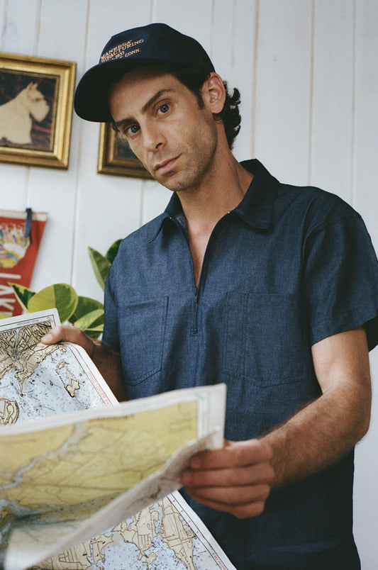 The Shop Cap in Navy