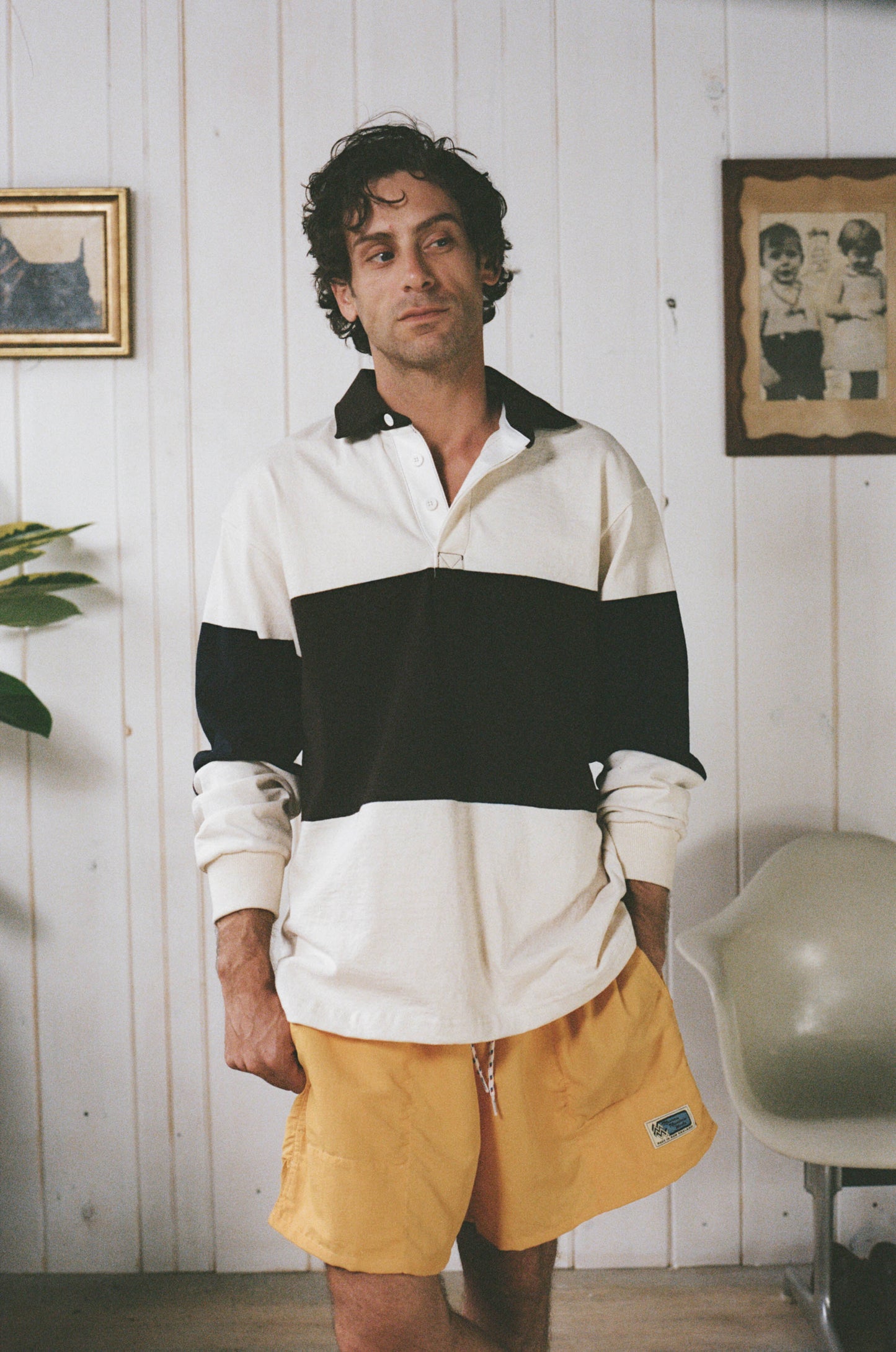 The Yankee Shirt in Creme