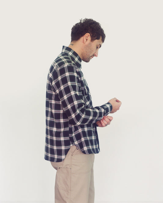 The Roebuck Shirt in Emerald Tartan