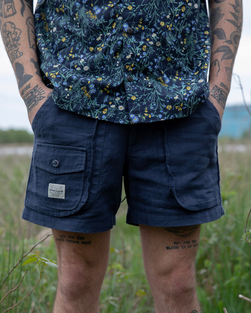 The Ram Island Short in Pure Black