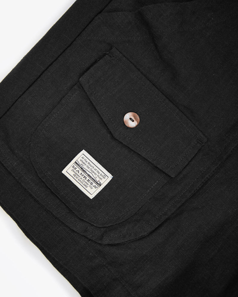 The Ram Island Short in Pure Black