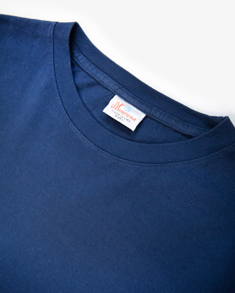 The Baseline Tee in Navy