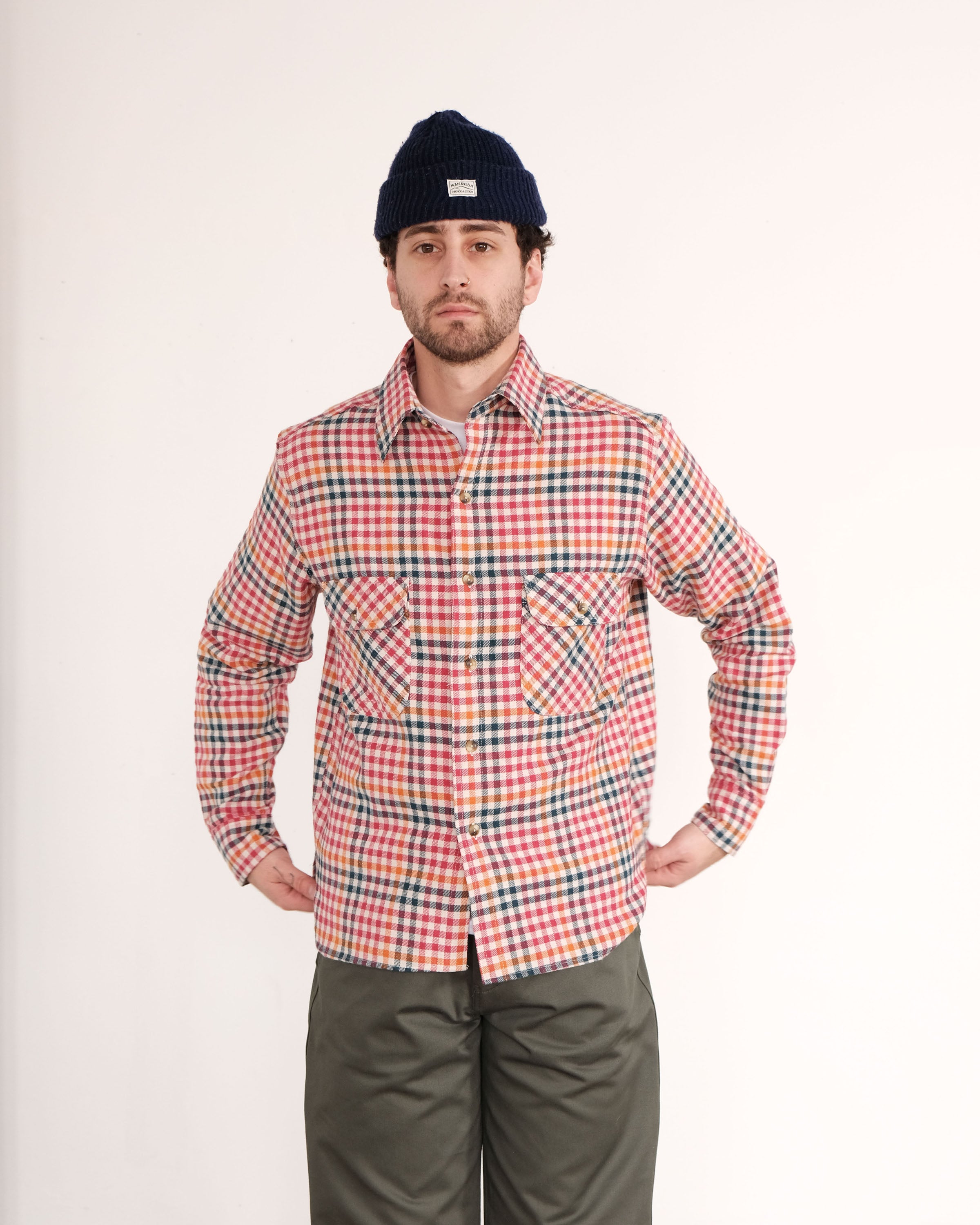 トップス 70s GENUINE ROEBUCKS CHECK SHIRT VINTAGE The Roebuck Shirt in Rasta Monsta – Manresa Clothing LLC
