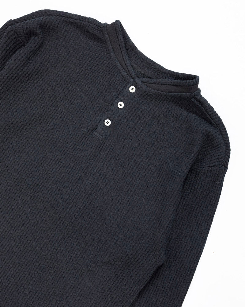 The Thermal Henley in Black