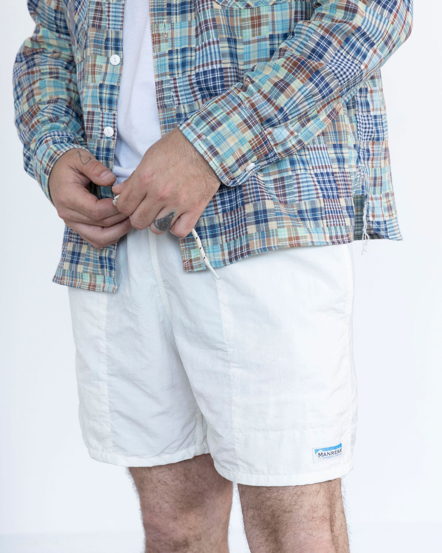 The Ravine Short in Woolfy White