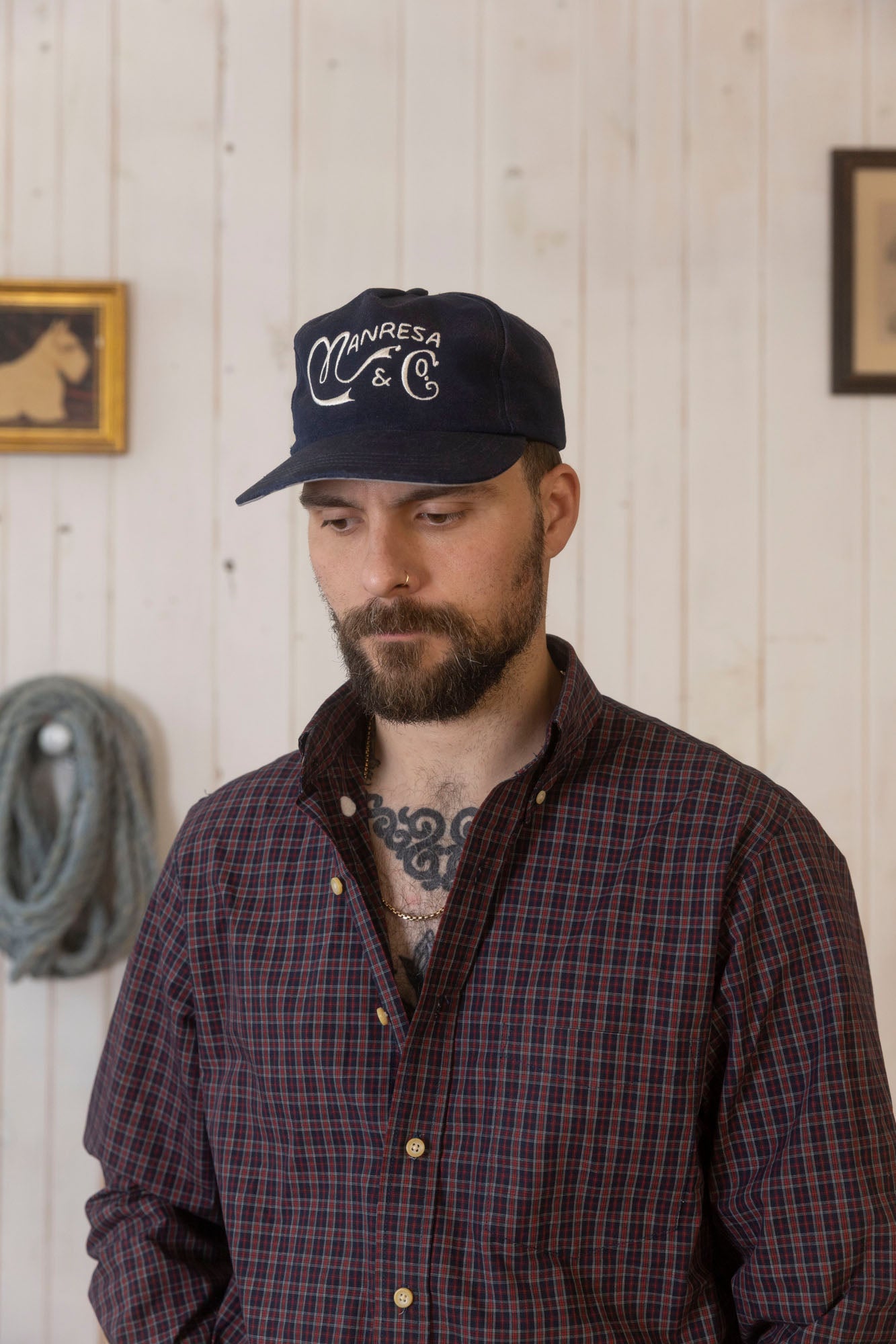 The Flagship Cap in Navy