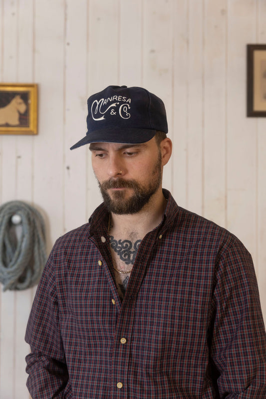 The Flagship Cap in Navy