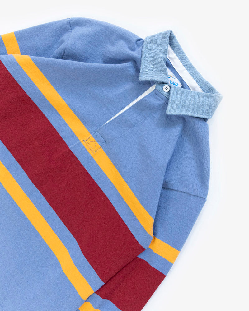 The Rugby Shirt in Powder Blue