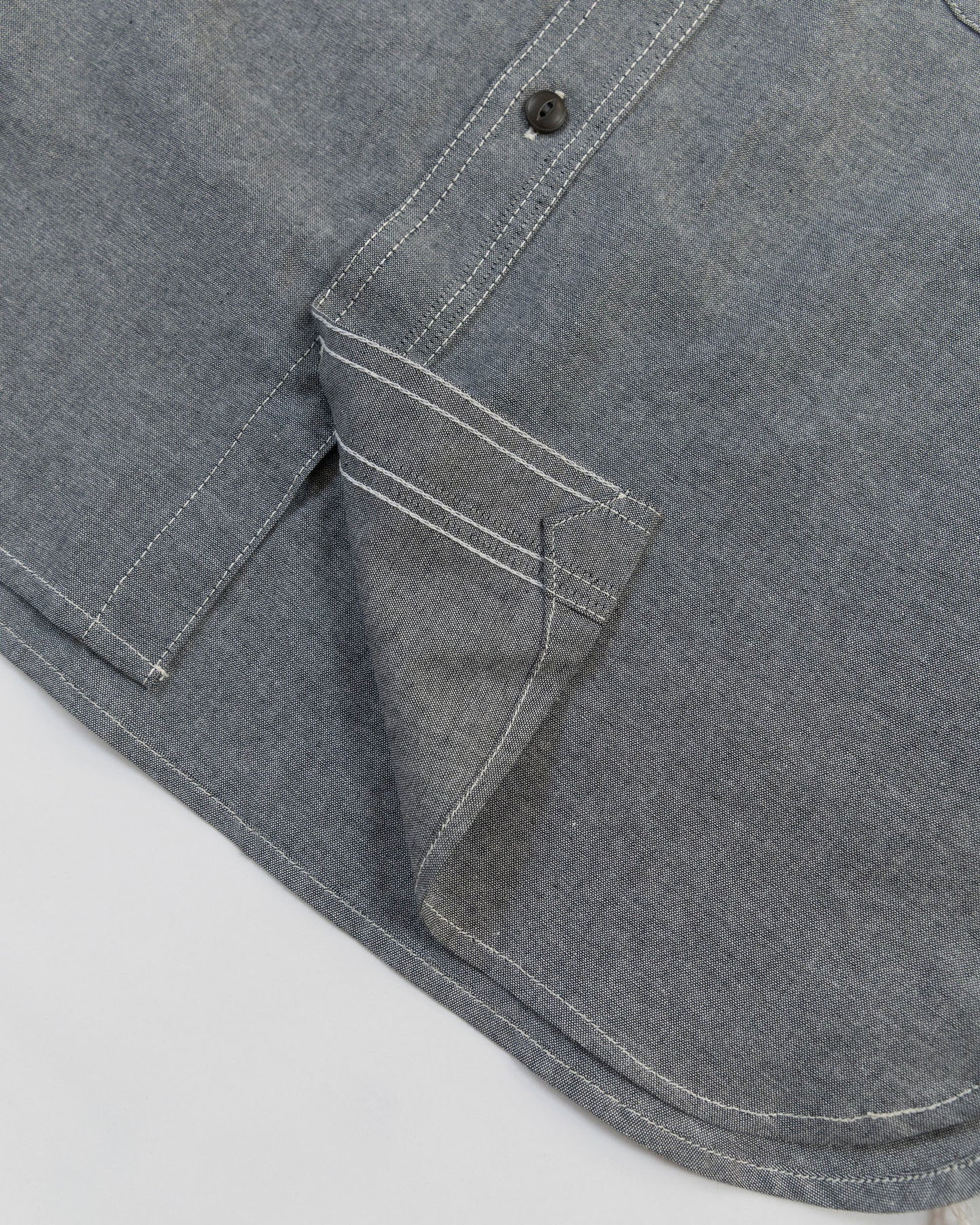 The Roebuck Shirt in Black Chambray