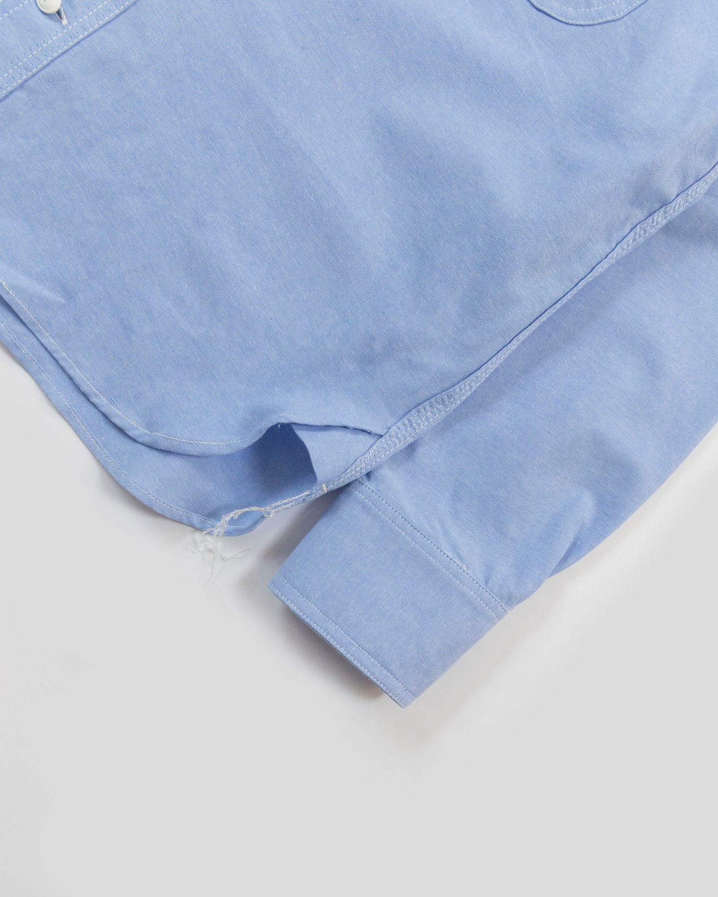 The Roebuck Shirt in Sky Chambray