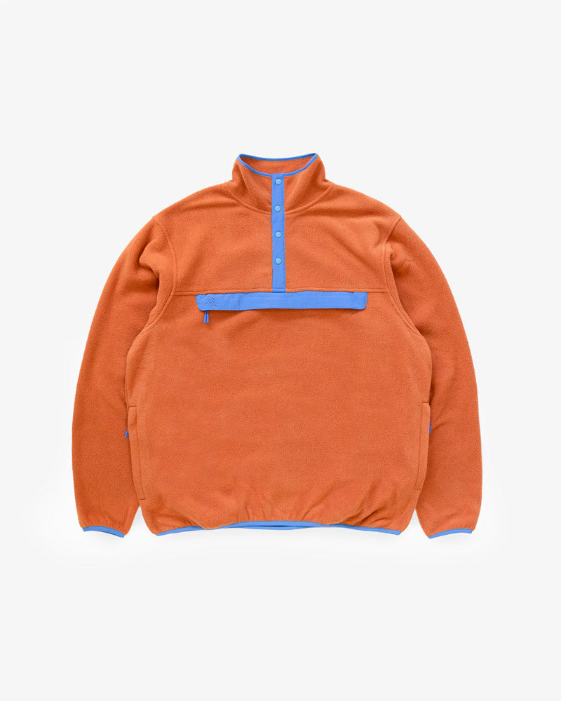 The Dublin Fleece in Rust