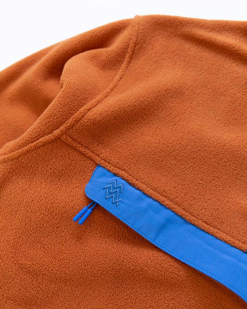 The Dublin Fleece in Rust