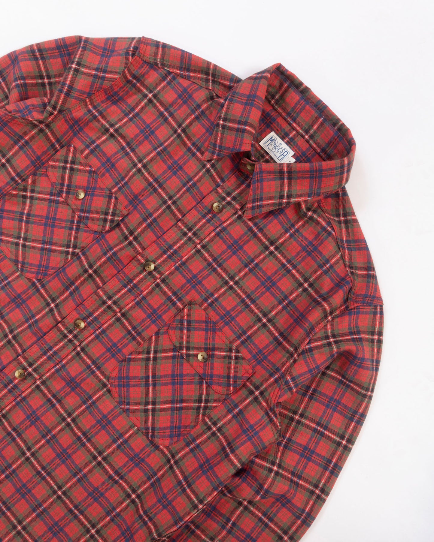 The Roebuck Shirt in Rose Tartan