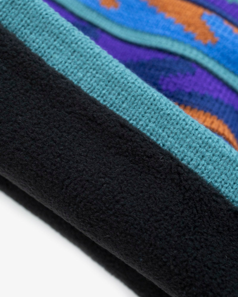 The Wave Beanie in Multi