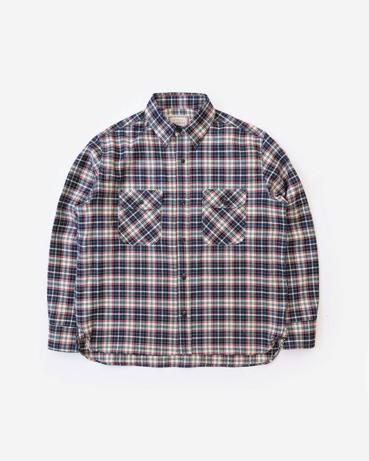 The Roebuck Shirt in Nautical Tartan