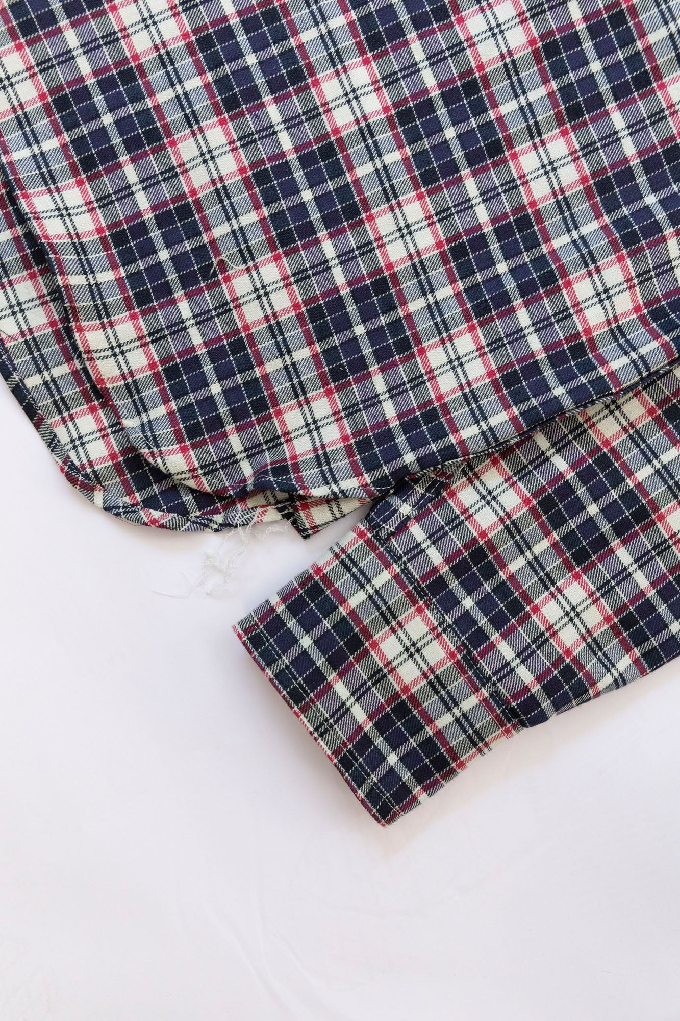 The Roebuck Shirt in Nautical Tartan