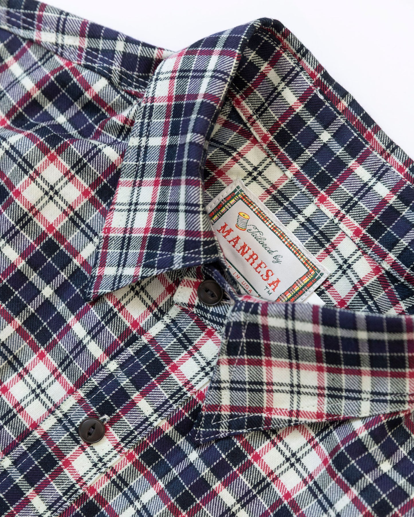 The Roebuck Shirt in Nautical Tartan