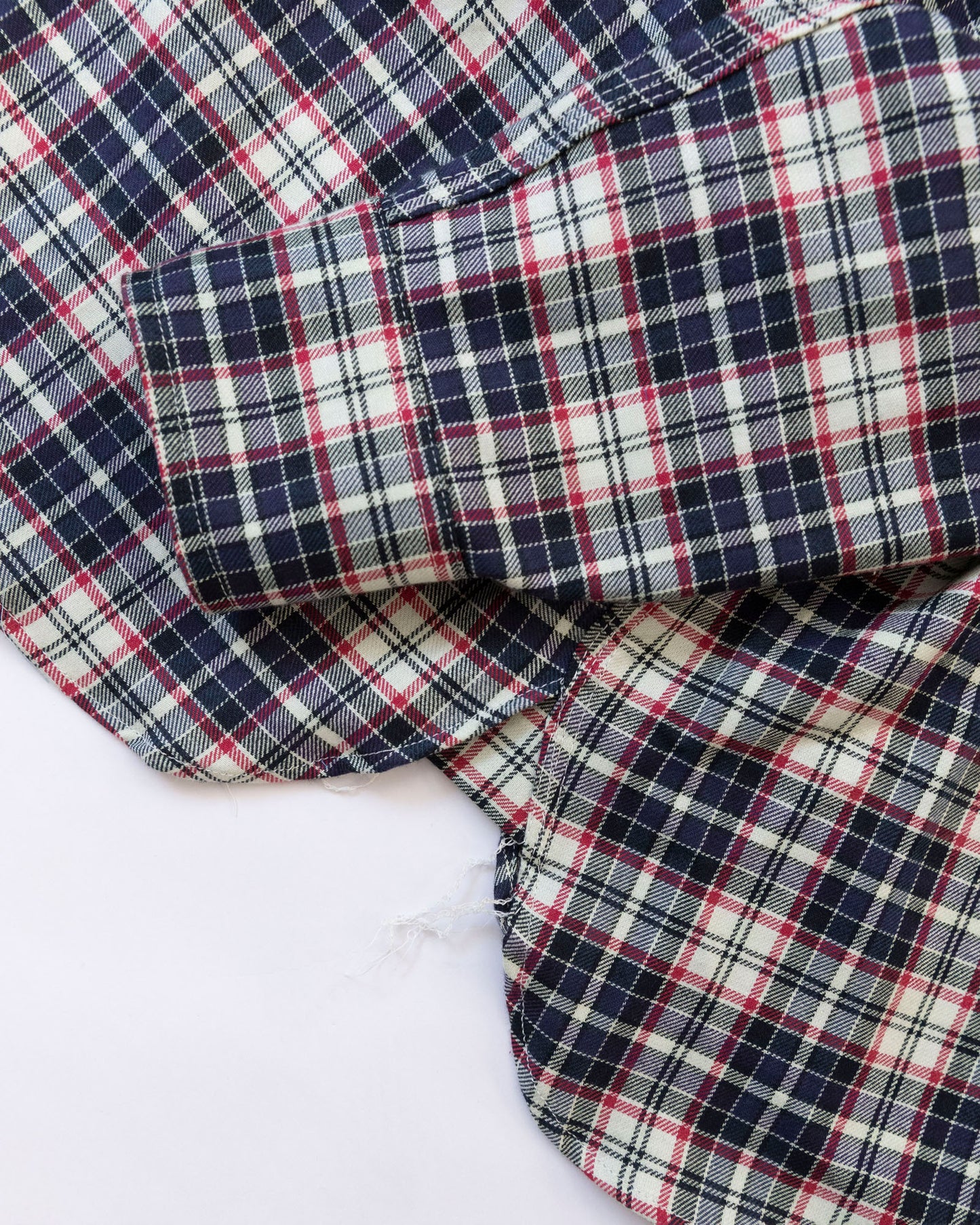 The Roebuck Shirt in Nautical Tartan