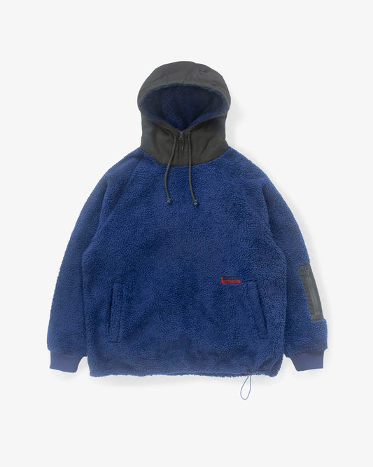 The Fyne Fleece in Navy