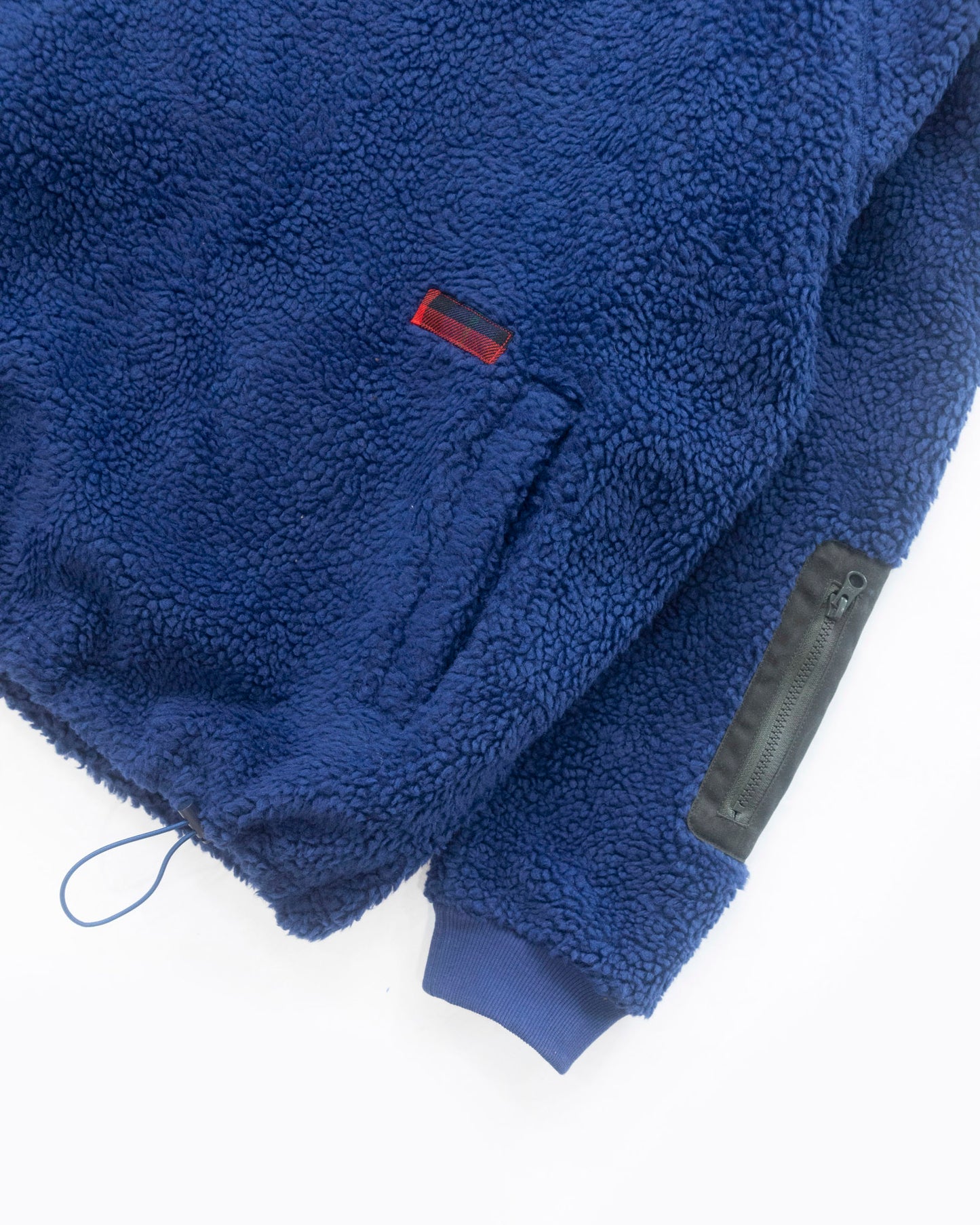 The Fyne Fleece in Navy