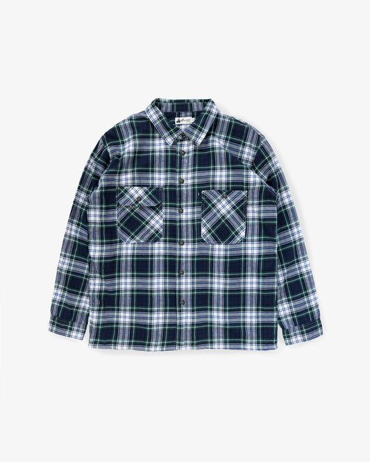 The Lachlan Shirt in Blue Green