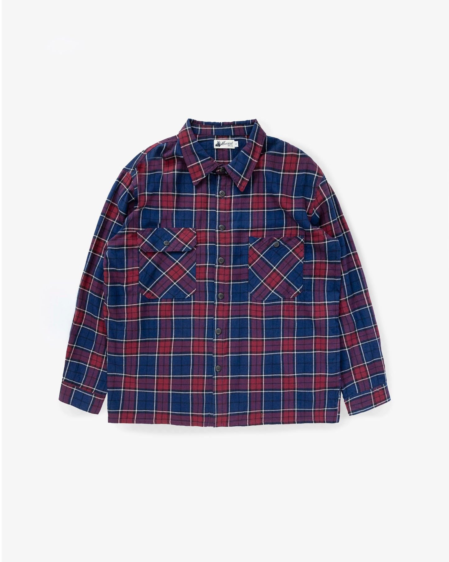 The Lachlan Shirt in Red Blue