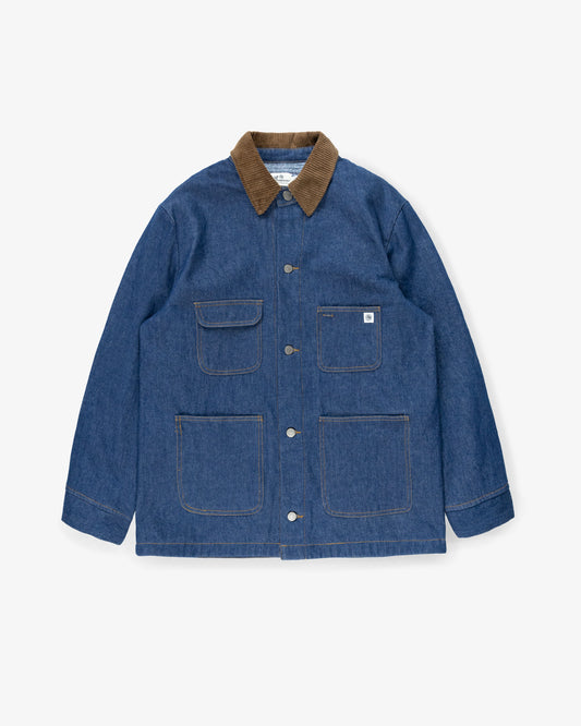 The Redding Coat in Indigo