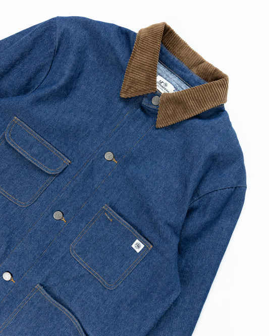 The Redding Coat in Indigo