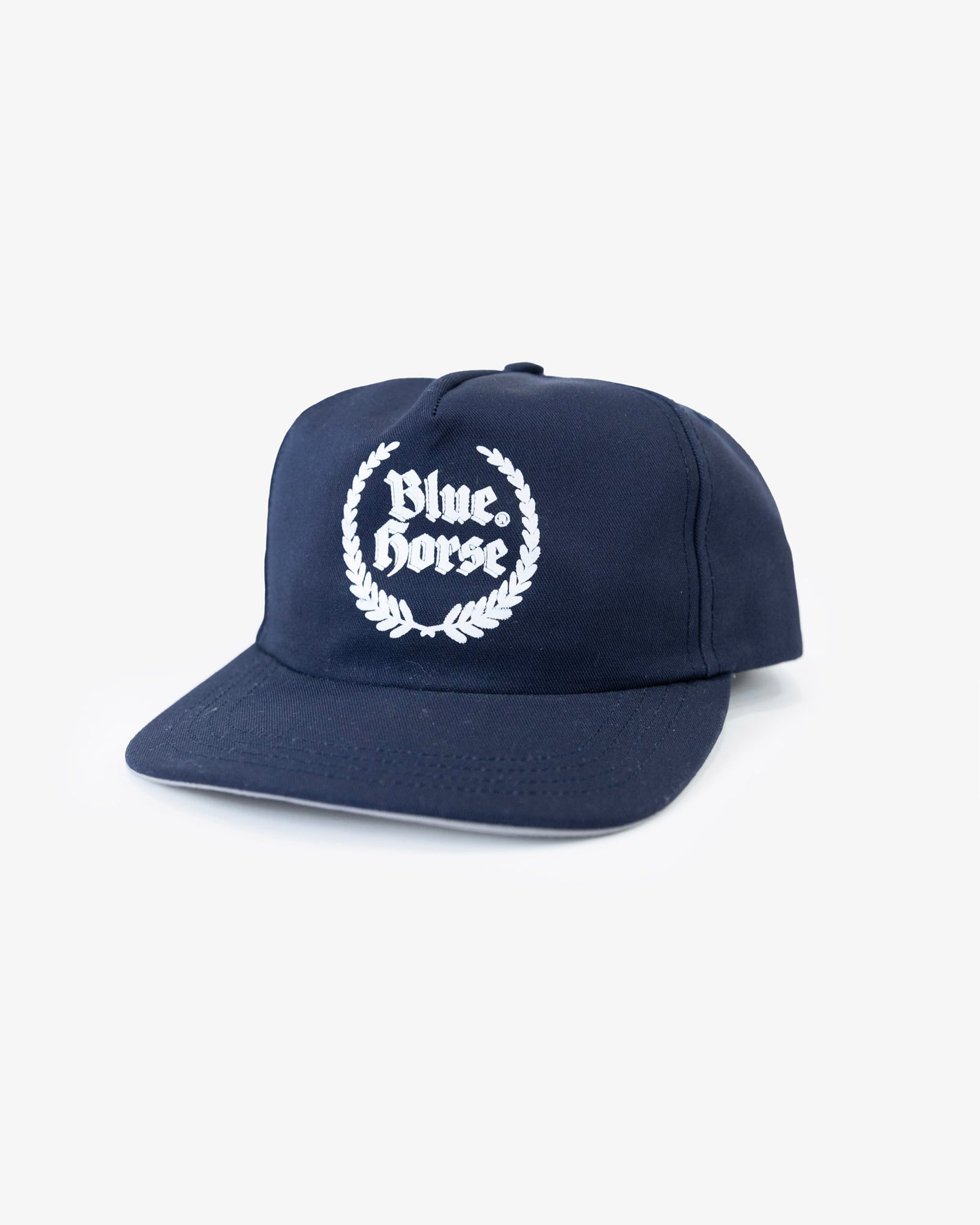 The BH Wreath Cap in Navy