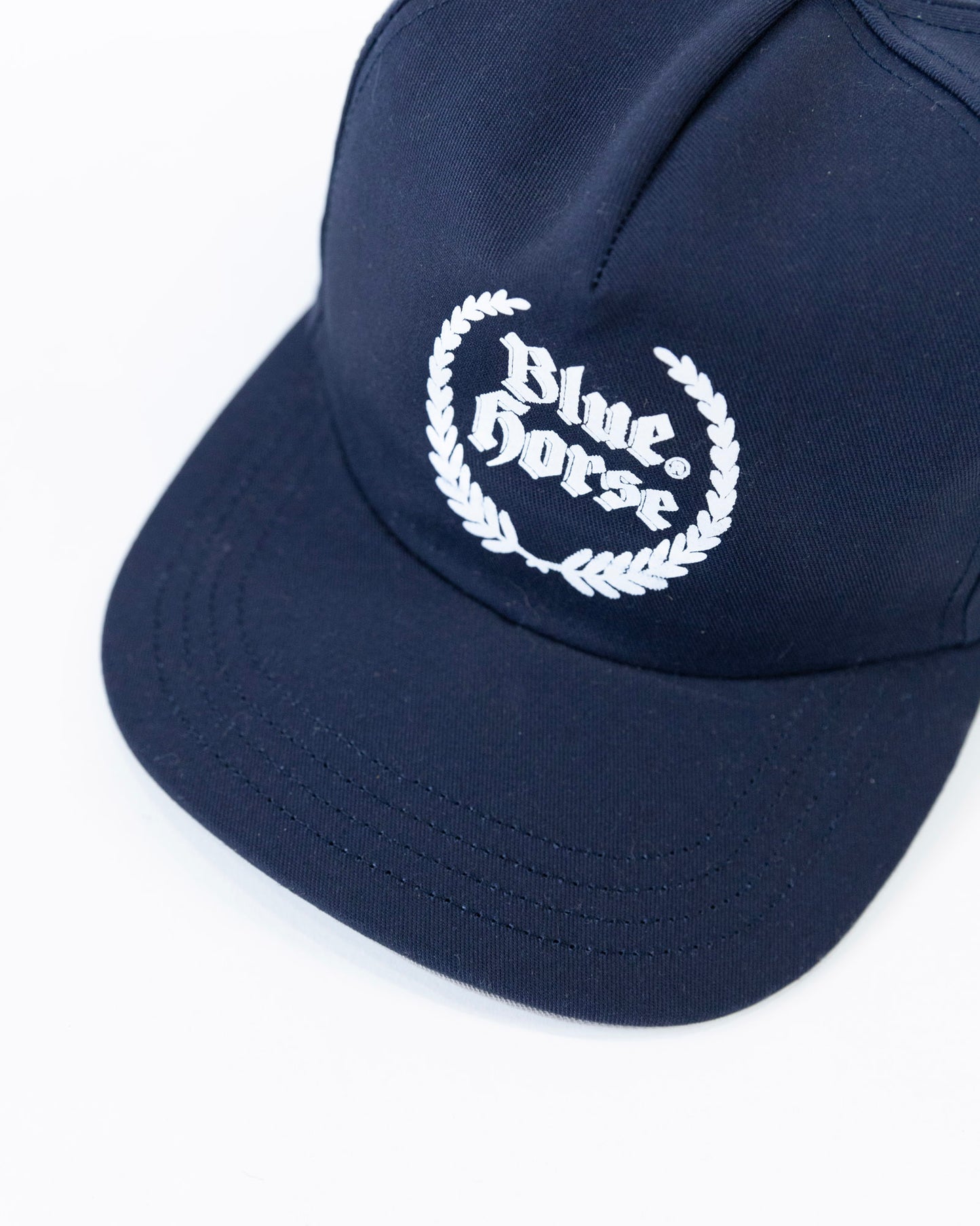 The BH Wreath Cap in Navy