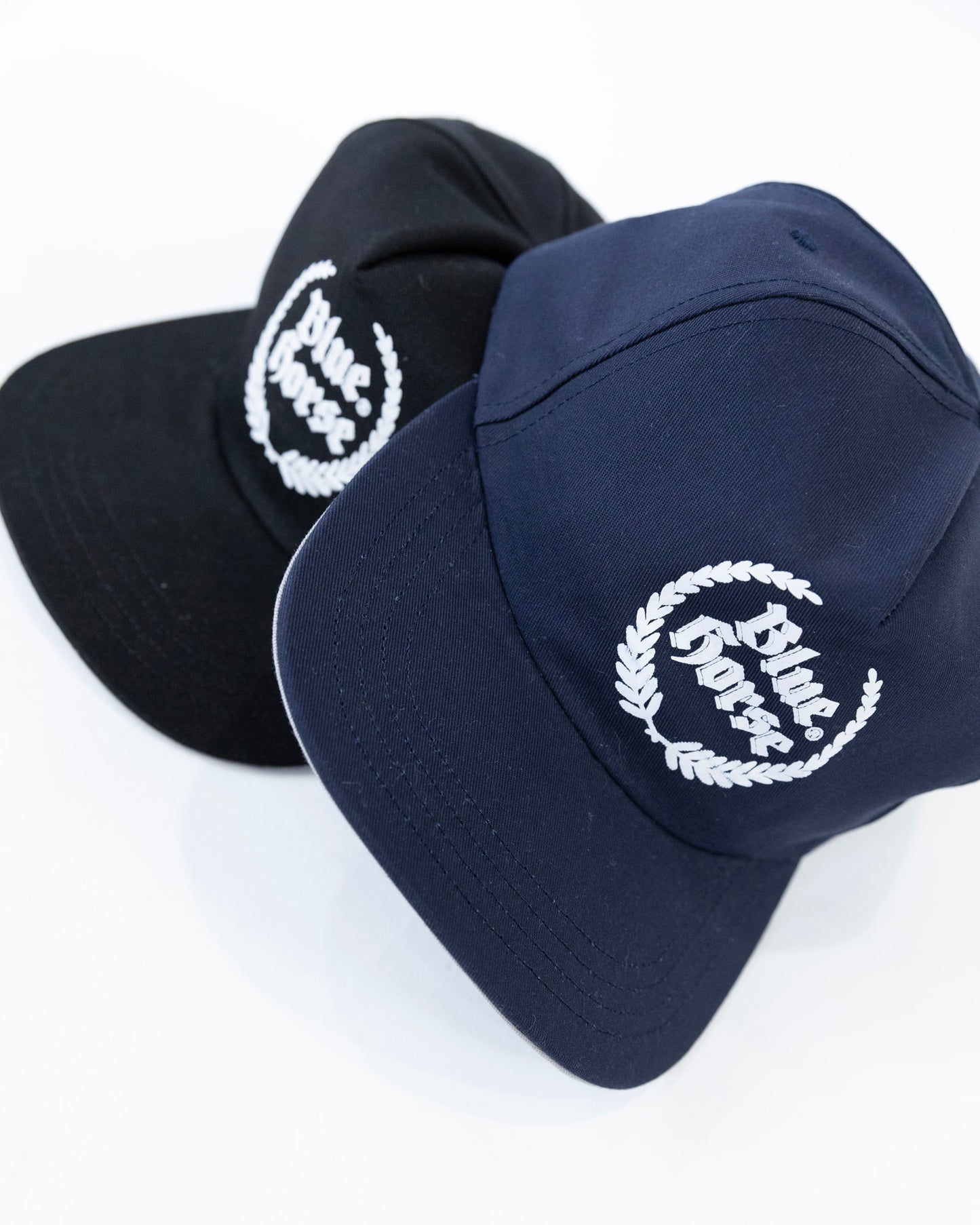 The BH Wreath Cap in Navy