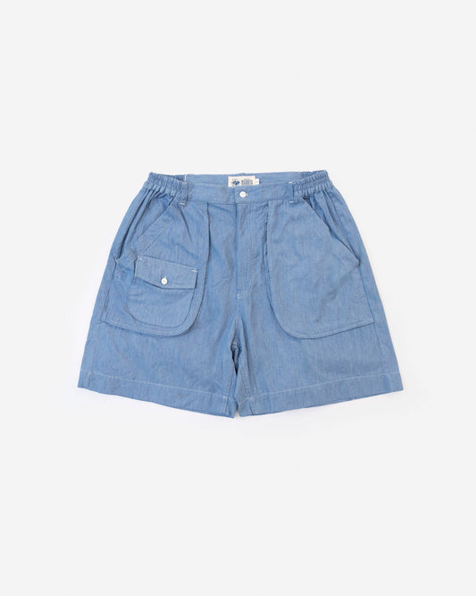 The Ram Island Shorts in Light Chambray