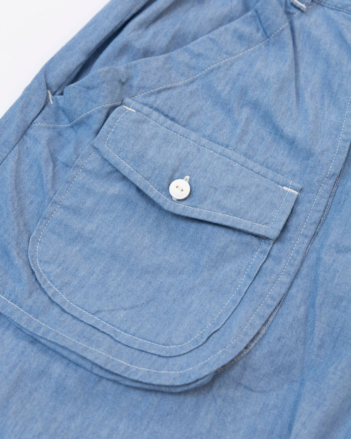 The Ram Island Shorts in Light Chambray